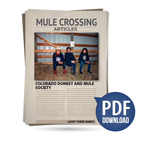 Colorado Donkey and Mule Society